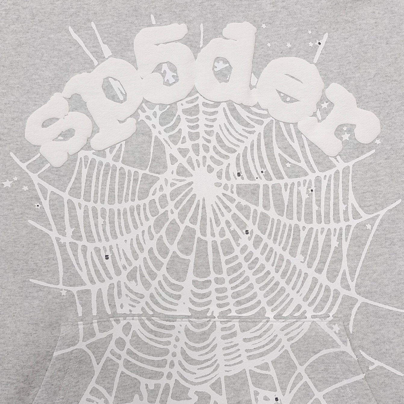 Sp5der Web Graphic Hoodie - Grey