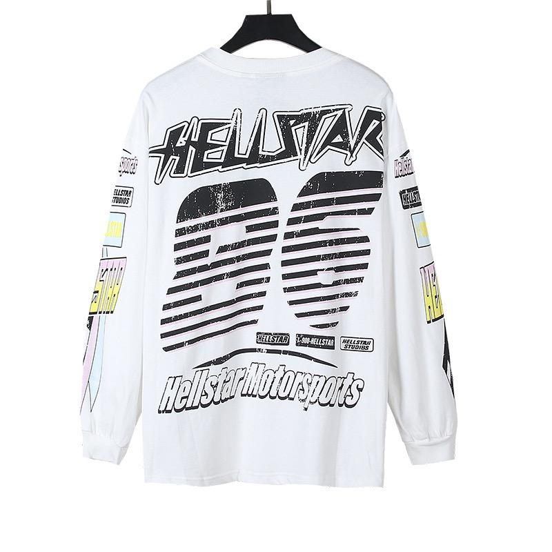 Hellstar Motorsports White Long Sleeve