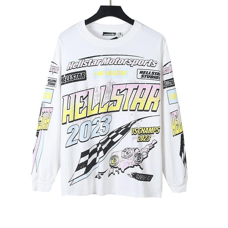 Hellstar Motorsports White Long Sleeve